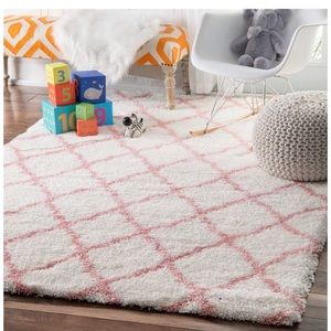 NWT nuLoom Trellis Shag Rug 4’x6’